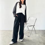 さらとろ素材が嬉しい!ダブルタックワイドイージーパンツ | GeeRA | 詳細画像8