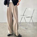 さらとろ素材が嬉しい!ダブルタックワイドイージーパンツ | GeeRA | 詳細画像18