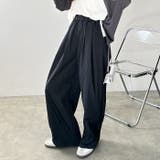 さらとろ素材が嬉しい!ダブルタックワイドイージーパンツ | GeeRA | 詳細画像3