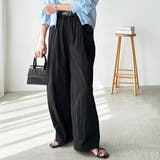 さらとろ素材が嬉しい!ダブルタックワイドイージーパンツ | GeeRA | 詳細画像10