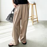 さらとろ素材が嬉しい!ダブルタックワイドイージーパンツ | GeeRA | 詳細画像14