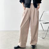 さらとろ素材が嬉しい!ダブルタックワイドイージーパンツ | GeeRA | 詳細画像19