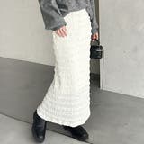 すっきりオシャレ見え！ジャカードレースタイトスカート | GeeRA | 詳細画像13 