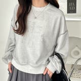 チュールカバー箔プリントスウェット | GeeRA | 詳細画像21 