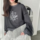 チュールカバー箔プリントスウェット | GeeRA | 詳細画像14 