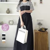 フレンチスリーブハーフジップビスチェドッキングワンピース | GeeRA | 詳細画像1