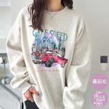 【FIRST MOOD】グラフィックヴィンテージ風裏起毛スウェット | GeeRA | 詳細画像1