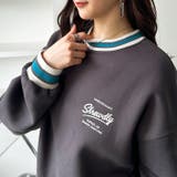 【FIRST MOOD】ラインリブエンブロイダリー裏起毛スウェット | GeeRA | 詳細画像16 