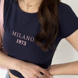 【nelliy.】刺しゅうロゴコンパクトTシャツ | GeeRA | 詳細画像13