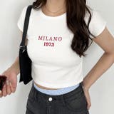 【nelliy.】刺しゅうロゴコンパクトTシャツ | GeeRA | 詳細画像6