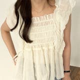 【nelliy.】フリルシャーリングブラウス | GeeRA | 詳細画像18