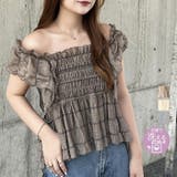 【nelliy.】フリルシャーリングブラウス | GeeRA | 詳細画像1