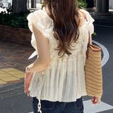 【nelliy.】フリルシャーリングブラウス | GeeRA | 詳細画像30