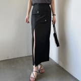 【nelliy.】フロントボタンハイウエストスカート | GeeRA | 詳細画像3 