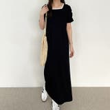 【nelliy.】バックオープン配色リブワンピース | GeeRA | 詳細画像14 