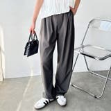 チャコール | オンオフ着られる!カーブパンツ | GeeRA