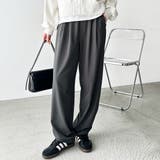 チャコール | オンオフ着られる!カーブパンツ | GeeRA