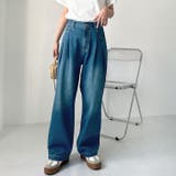 ダブルタックワイドデニムパンツ | GeeRA | 詳細画像24