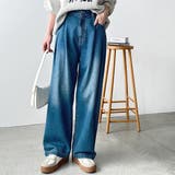 ダブルタックワイドデニムパンツ | GeeRA | 詳細画像30