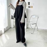 セットアップ風キャミソールサロペット | GeeRA | 詳細画像2 