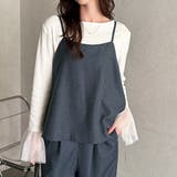 セットアップ風キャミソールサロペット | GeeRA | 詳細画像48 