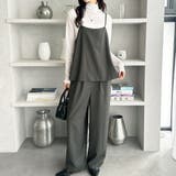 セットアップ風キャミソールサロペット | GeeRA | 詳細画像29 