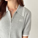 衿付ダブルジップカーデ | GeeRA | 詳細画像24 