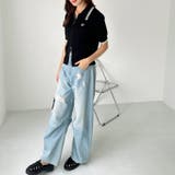 衿付ダブルジップカーデ | GeeRA | 詳細画像6 