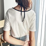 ホルターネック配色リブカットソー | GeeRA | 詳細画像3