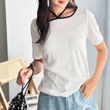 ホルターネック配色リブカットソー | GeeRA | 詳細画像5