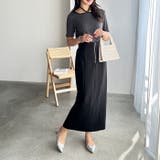 ホルターネック配色リブカットソー | GeeRA | 詳細画像9