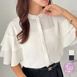 ティアード袖ブラウス | GeeRA | 詳細画像1