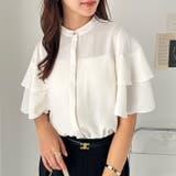 ティアード袖ブラウス | GeeRA | 詳細画像3