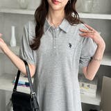 【Ｕ．Ｓ． ＰＯＬＯ ＡＳＳＮ．】（選べるデザイン）ワンポイント刺しゅうポロ衿ワ… | GeeRA | 詳細画像4 