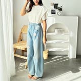 ラッフルショルダー表面感カットソー | GeeRA | 詳細画像7