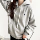 【Ｕ．Ｓ． ＰＯＬＯ ＡＳＳＮ．】フード刺しゅう裏起毛パーカー | GeeRA | 詳細画像24 