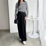 前後2WAYシアースラブヘンリーネックカットソー | GeeRA | 詳細画像37