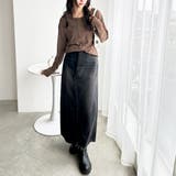 前後2WAYシアースラブヘンリーネックカットソー | GeeRA | 詳細画像45