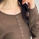 前後2WAYシアースラブヘンリーネックカットソー | GeeRA | 詳細画像46