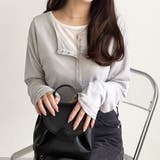 前後2WAYシアースラブヘンリーネックカットソー | GeeRA | 詳細画像32