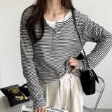 前後2WAYシアースラブヘンリーネックカットソー | GeeRA | 詳細画像40