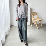 カーデにもなる前後２ＷＡＹシアーリブトップス | GeeRA | 詳細画像18 