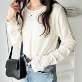 クルーネックジャガードプルオーバー | GeeRA | 詳細画像10 