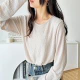 クルーネックジャガードプルオーバー | GeeRA | 詳細画像14 