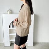 クルーネックジャガードプルオーバー | GeeRA | 詳細画像26 