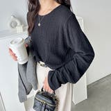 クルーネックジャガードプルオーバー | GeeRA | 詳細画像3 