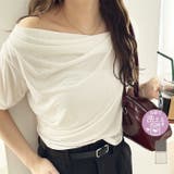 【nelliy.】スラブシアーオフショルトップス | GeeRA | 詳細画像1 