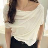 【nelliy.】スラブシアーオフショルトップス | GeeRA | 詳細画像5 