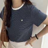 【nelliy.】ボーダー配色Ｔシャツ | GeeRA | 詳細画像3 