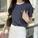 【nelliy.】ボーダー配色Ｔシャツ | GeeRA | 詳細画像8 